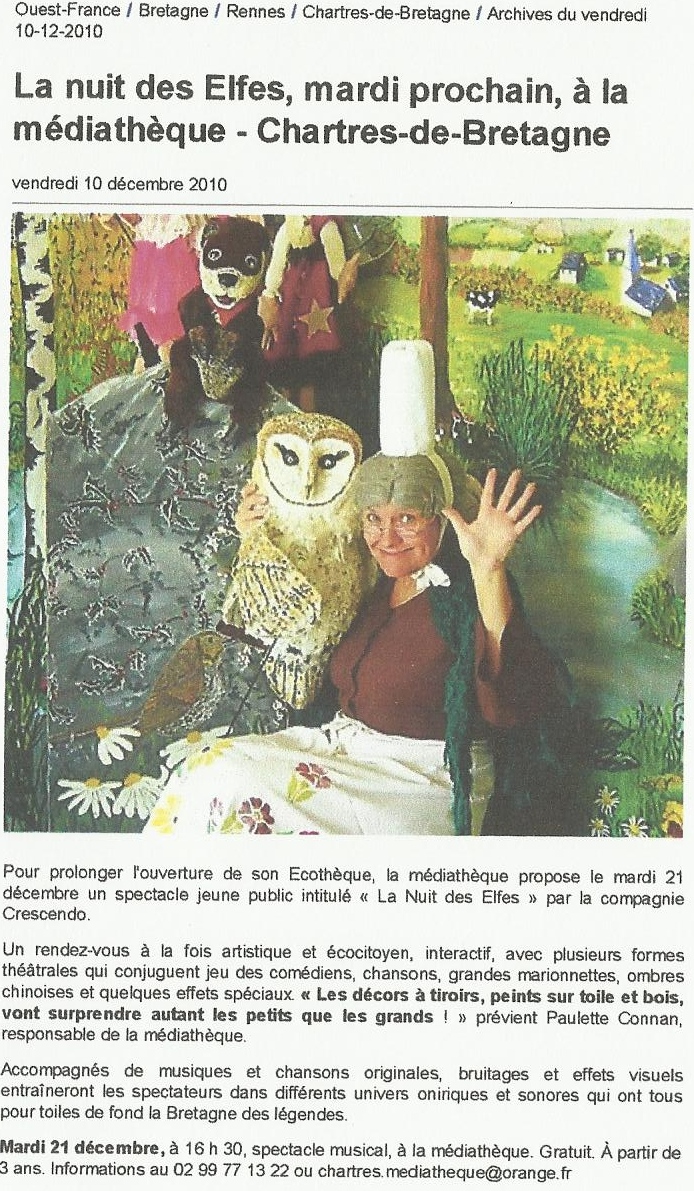 article de presse chartres de Bretagne