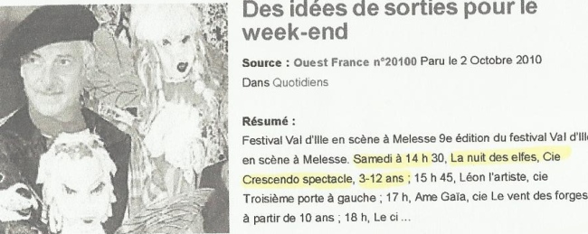 article presse Melesse