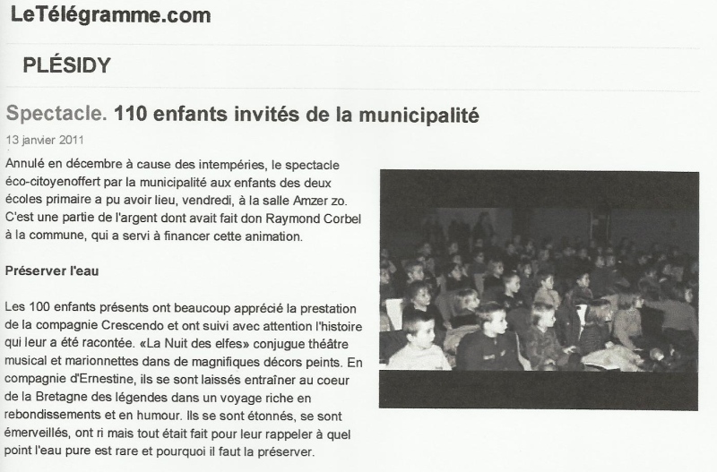 La Nuit des Elfes &agrave; Pl&eacute;sidy