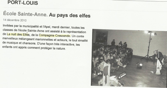 article de presse Port-Louis 
