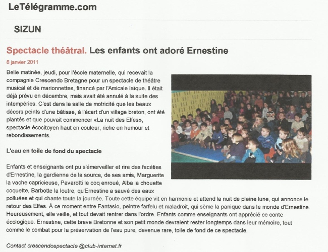 La Nuit des Elfes &agrave; Sizun