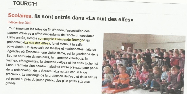 Article de presse Tourch