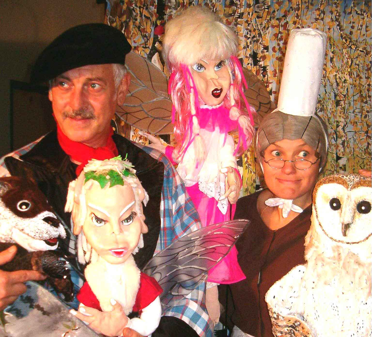Tous les personnages de La Nuit des Elfes &copy; Cie Crescendo Bretagne