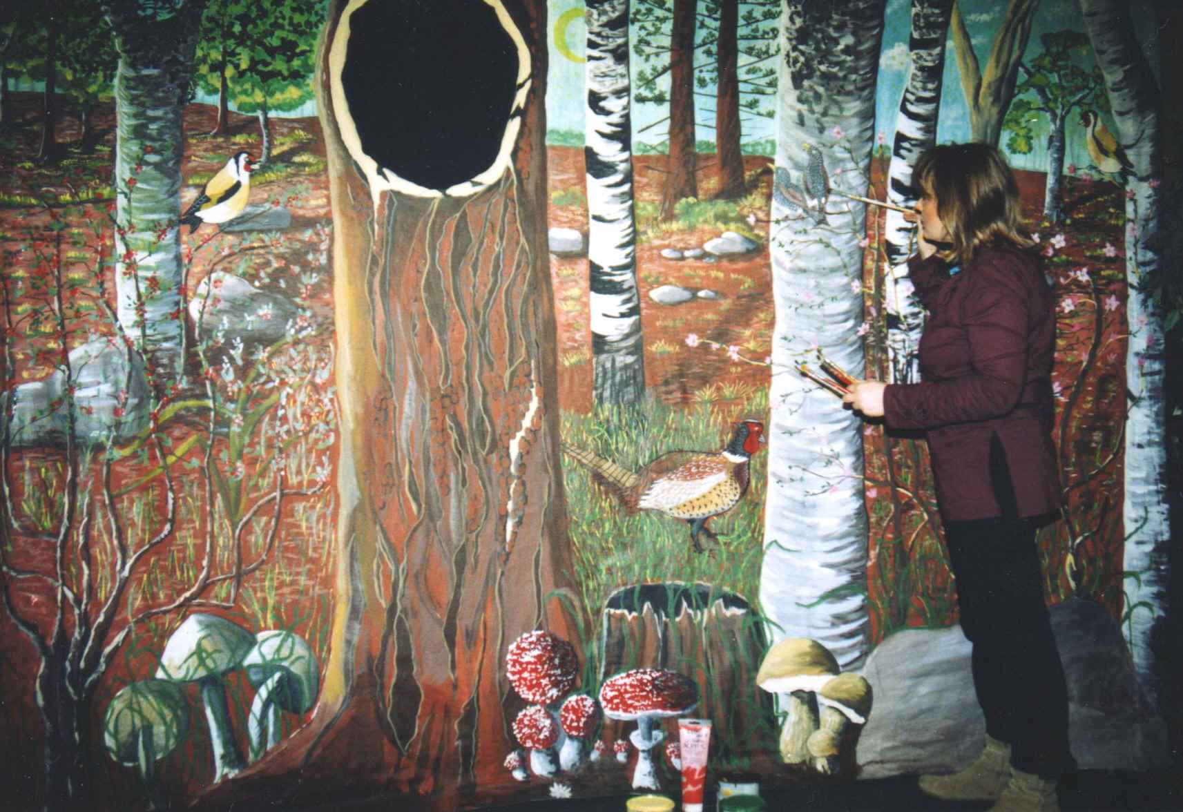 d&eacute;cor en cours le secret du petit peuple par Val&eacute;rie Ourseau